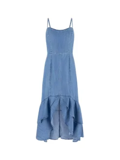 ABITO DONNA - GUESS APPAREL BLU - W6GK89 D0908