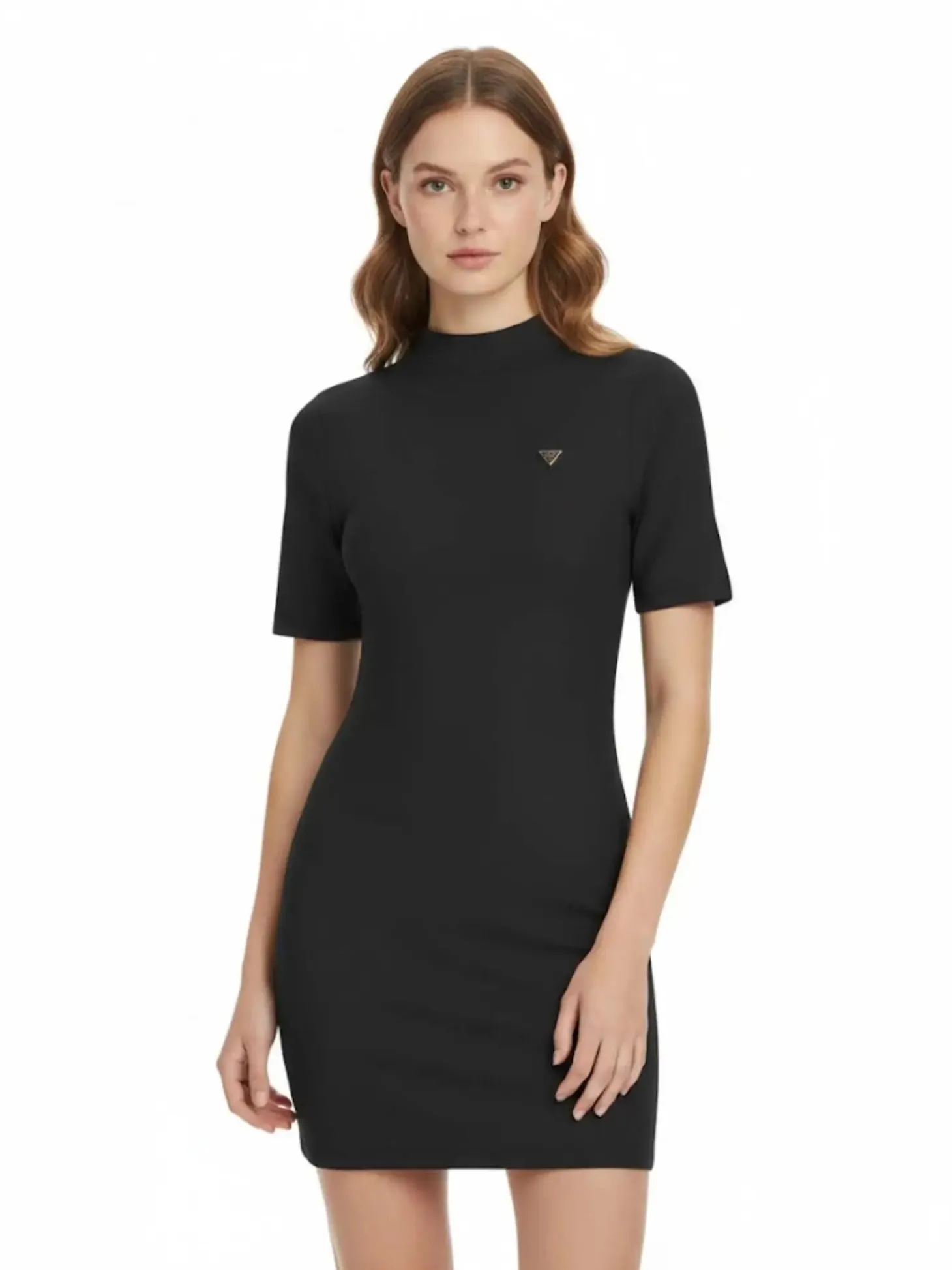 ABITO DONNA - GUESS ATHLEISURE NERO - V6RK04 J1314