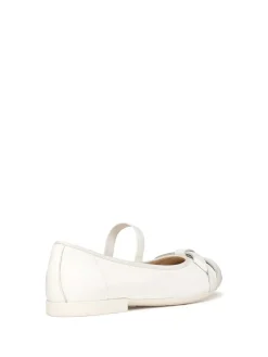 BALLERINA RAGAZZA - GEOX BIANCO - J6555A 00085