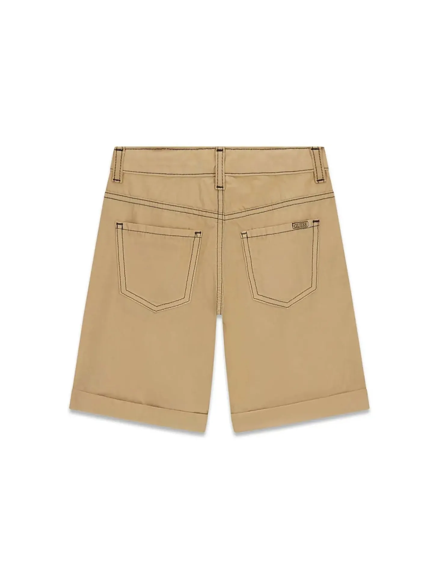 BERMUDA RAGAZZO - GUESS KIDS BEIGE - L6GD20 WHB40