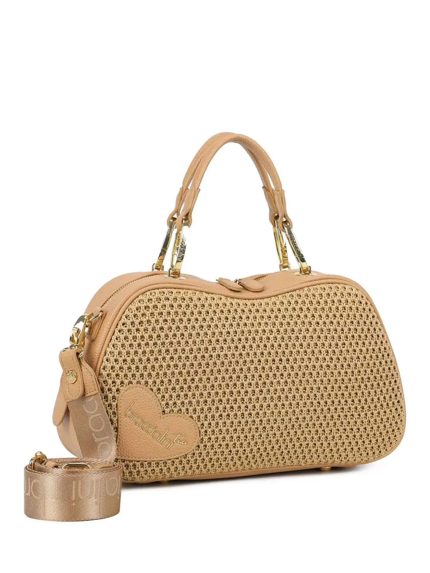 BORSA A MANO DONNA - BRACCIALINI BEIGE - B19115-TY