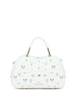 BORSA A MANO DONNA - BRACCIALINI BIANCO - B19113-YY