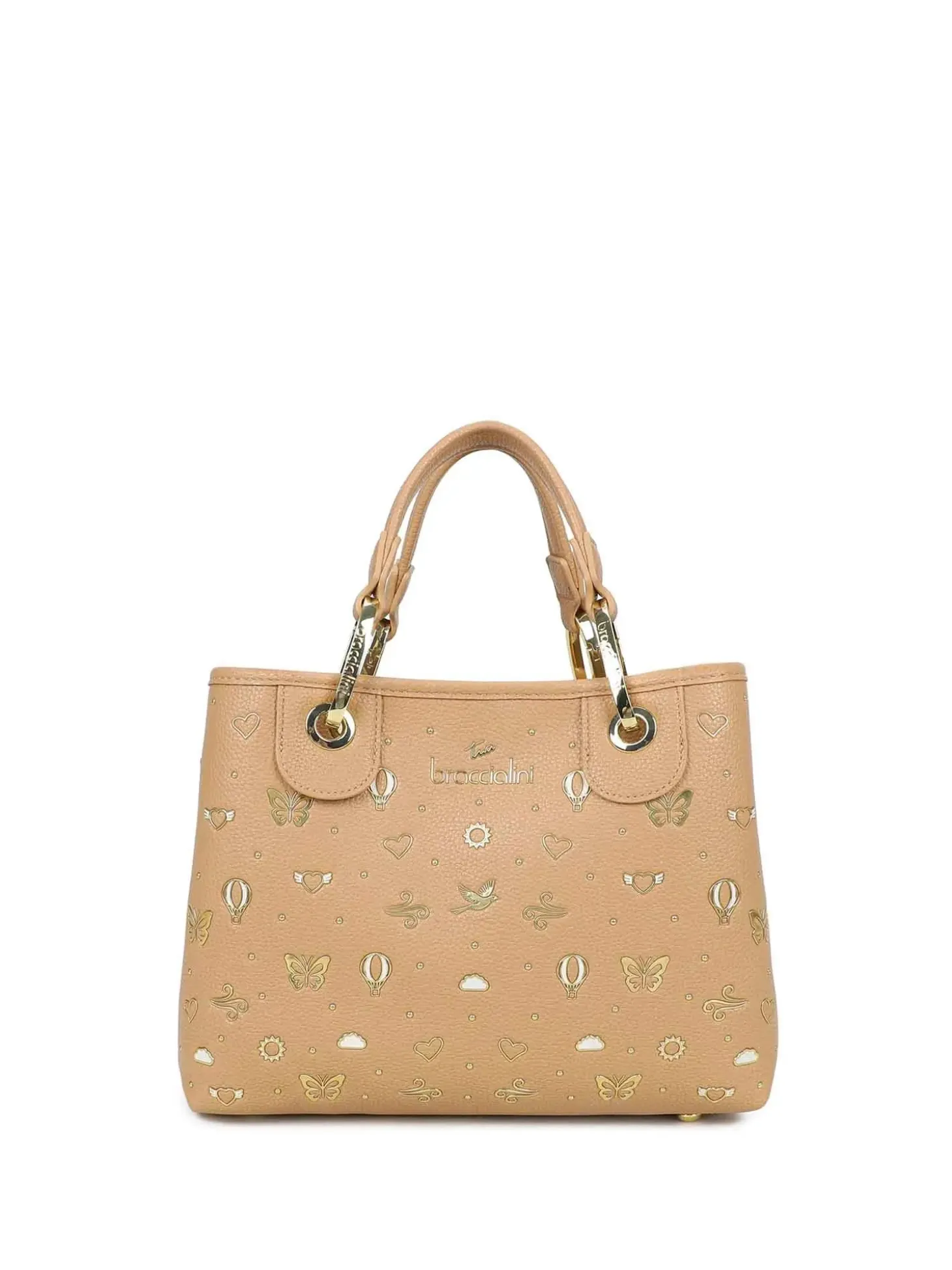 BORSA A MANO DONNA - BRACCIALINI BEIGE - B18881-YY
