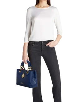 BORSA A MANO DONNA - BRACCIALINI BLU - B18851-YY