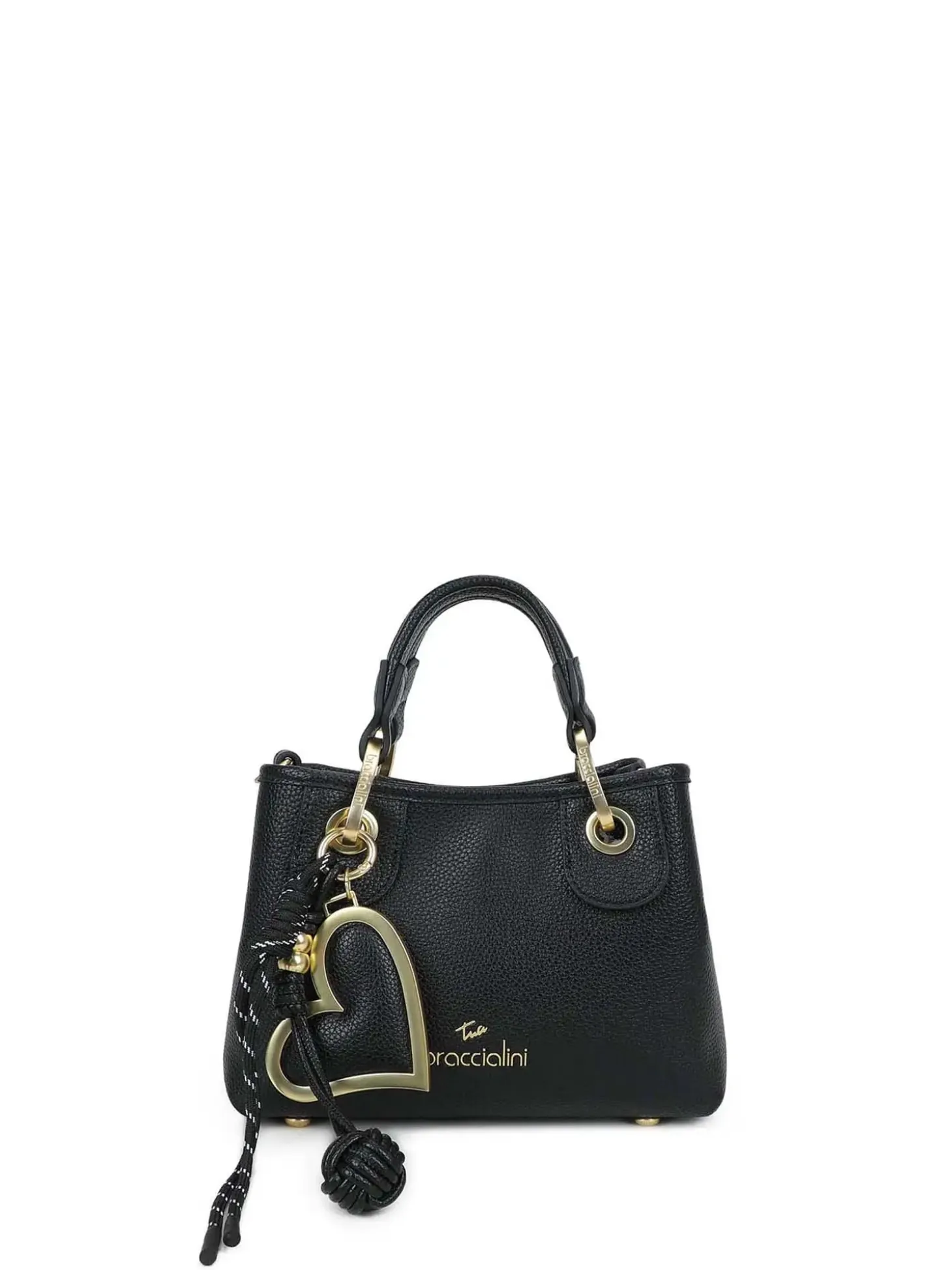 BORSA A MANO DONNA - BRACCIALINI NERO - B18843-YY