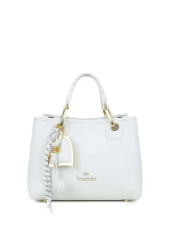 BORSA A MANO DONNA - BRACCIALINI BIANCO - B18841-YY