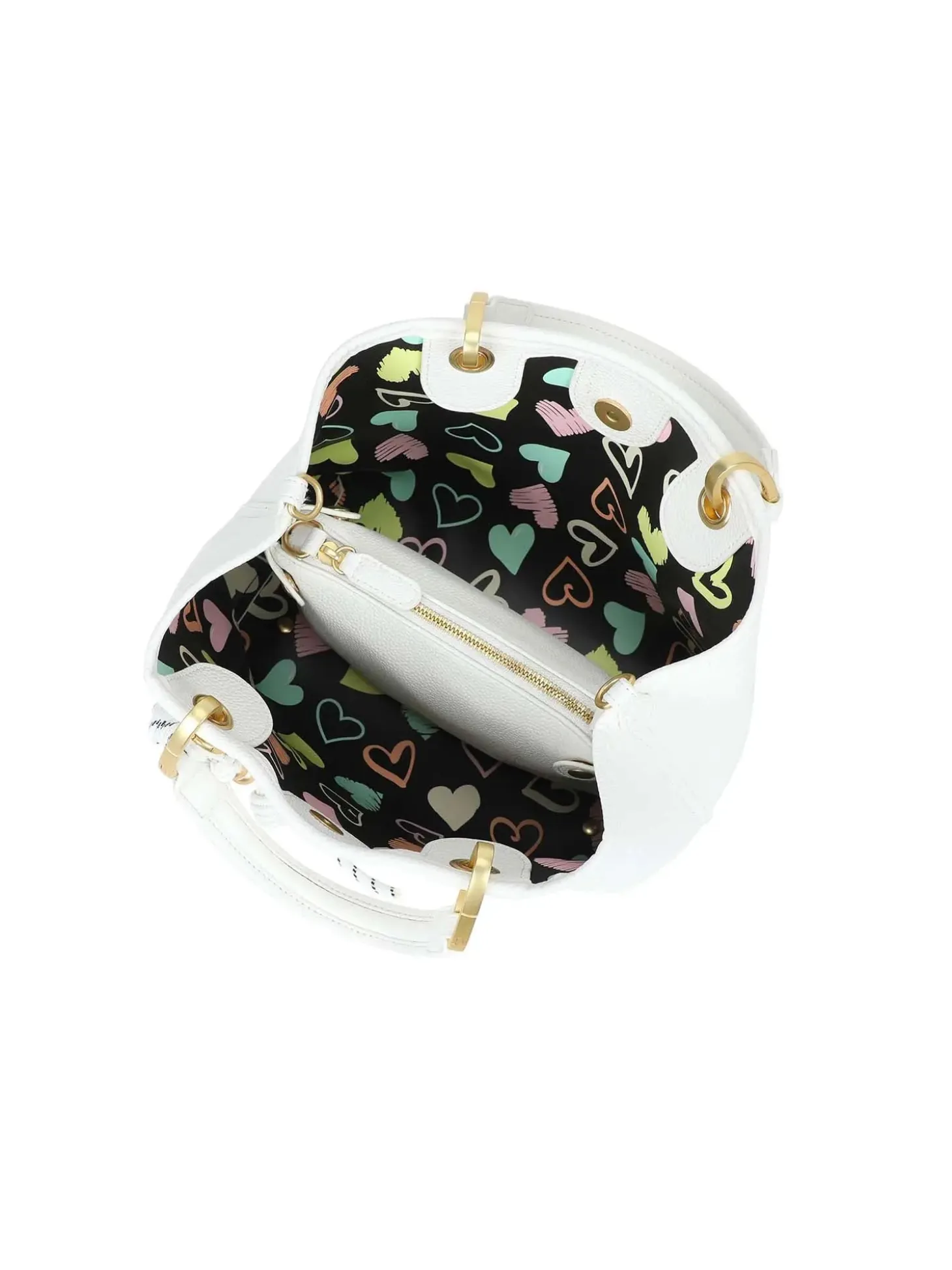 BORSA A MANO DONNA - BRACCIALINI BIANCO - B18841-YY