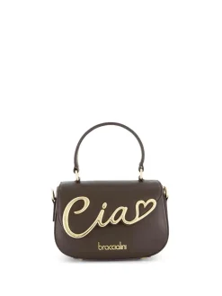 BORSA A MANO DONNA - BRACCIALINI MARRONE - B19340-PP
