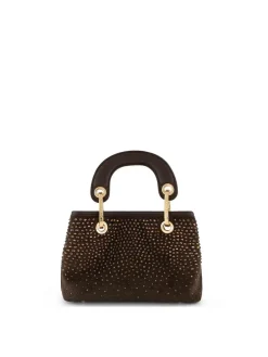 BORSA A MANO DONNA - BRACCIALINI MARRONE - B19242-YY