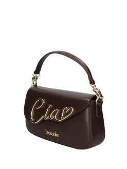 BORSA A MANO DONNA - BRACCIALINI MARRONE - B19341-PP