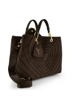 BORSA A MANO DONNA - BRACCIALINI MARRONE - B19250-YY