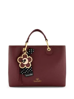 BORSA A MANO DONNA - BRACCIALINI BORDEAUX - B19220-YY