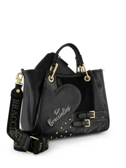 BORSA A MANO DONNA - BRACCIALINI NERO - B19201-YY
