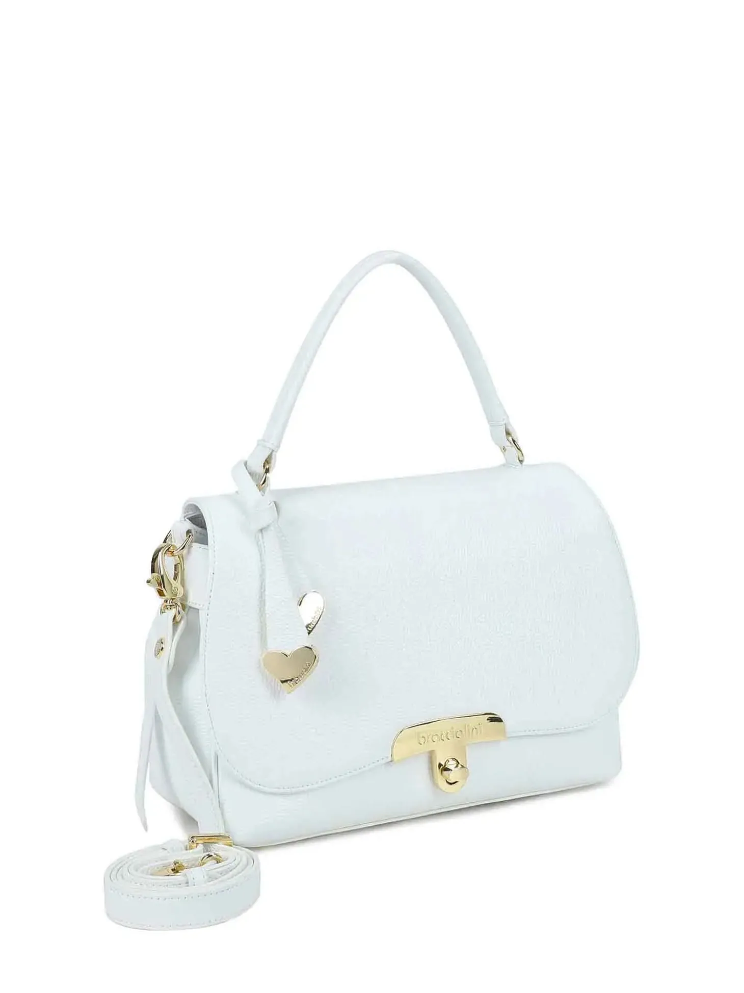 BORSA A MANO DONNA - BRACCIALINI BIANCO - B19013-PP
