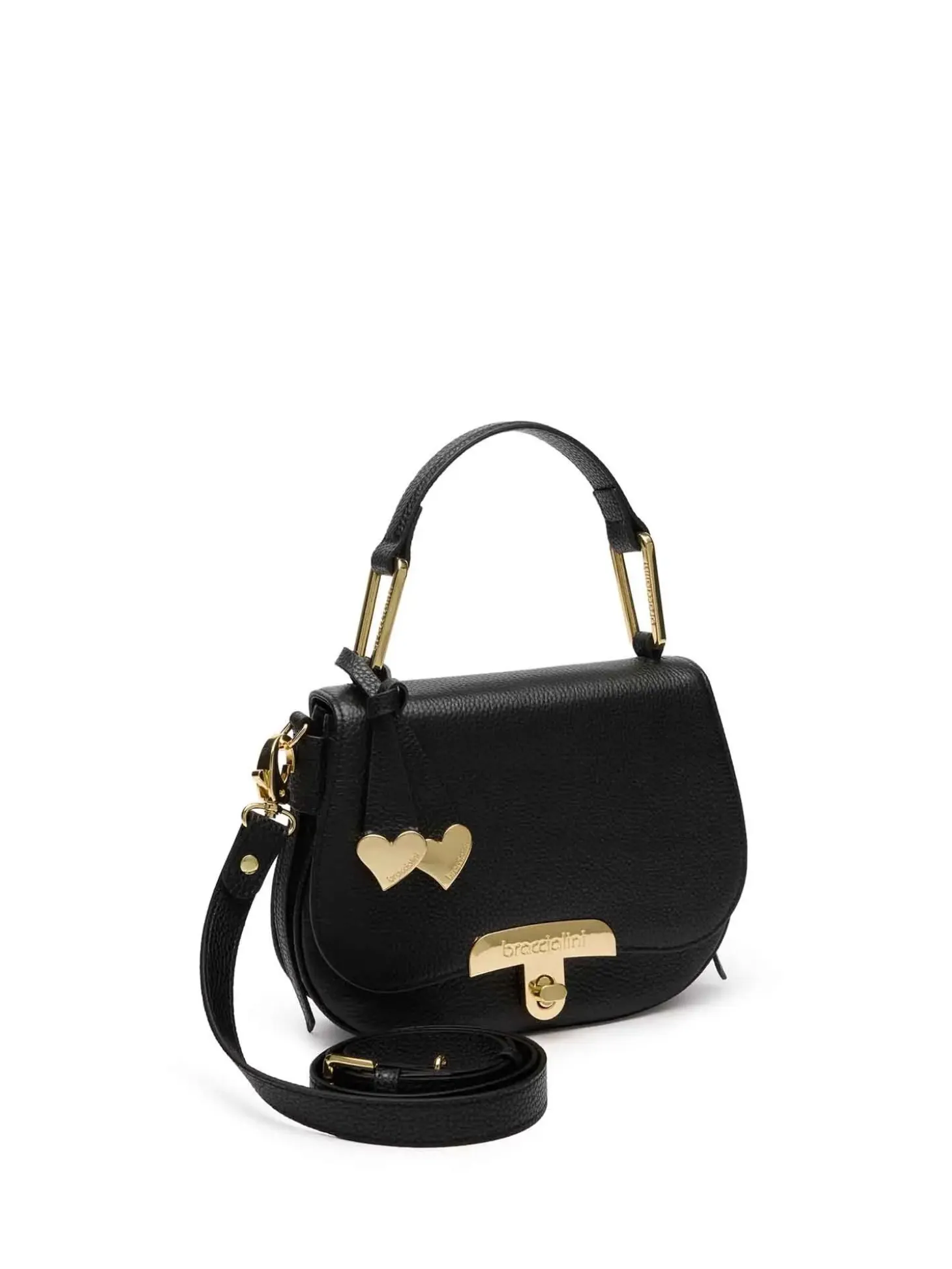 BORSA A MANO DONNA - BRACCIALINI NERO - B19010-PP