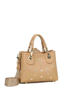 BORSA A MANO DONNA - BRACCIALINI BEIGE - B18883-YY