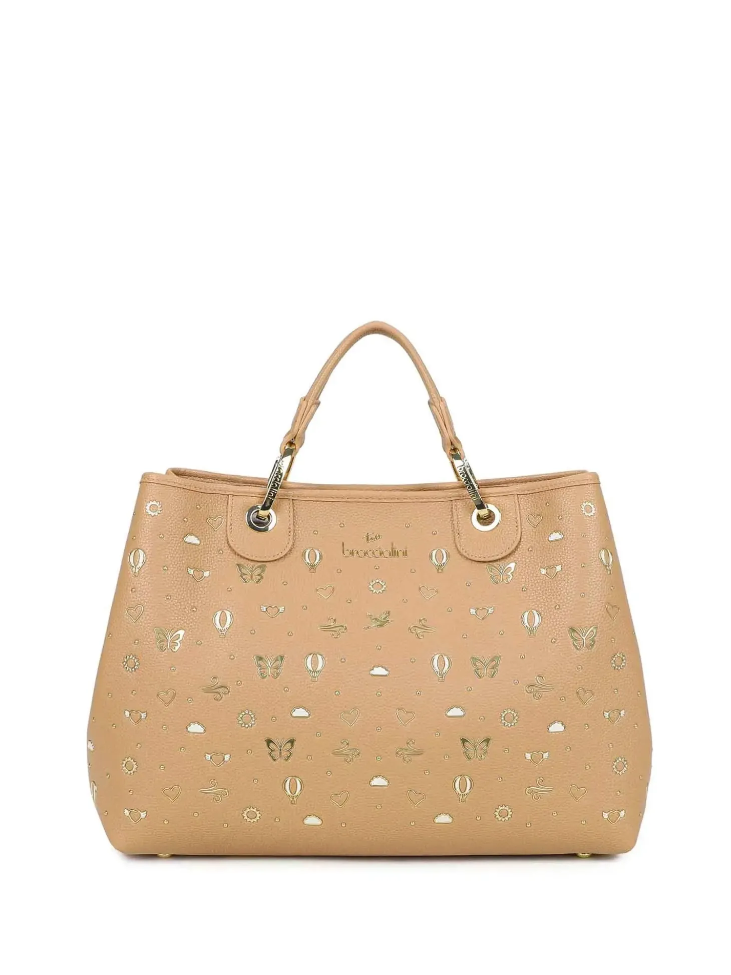 BORSA A MANO DONNA - BRACCIALINI BEIGE - B18880-YY