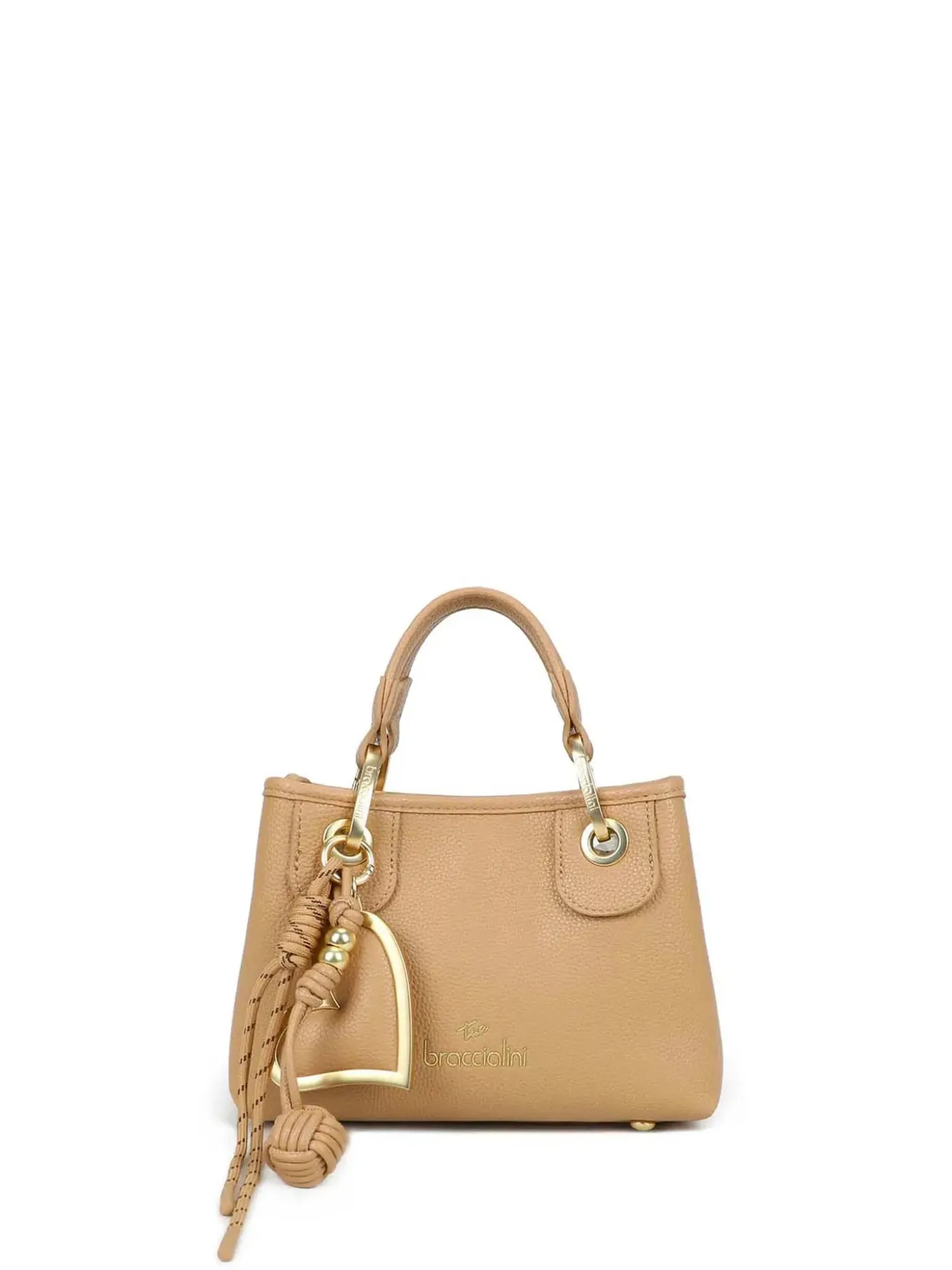 BORSA A MANO DONNA - BRACCIALINI BEIGE - B18843-YY