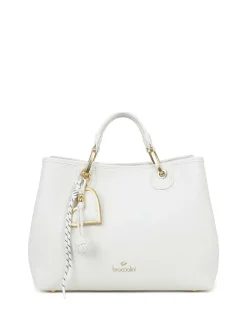 BORSA A MANO DONNA - BRACCIALINI BIANCO - B18840-YY