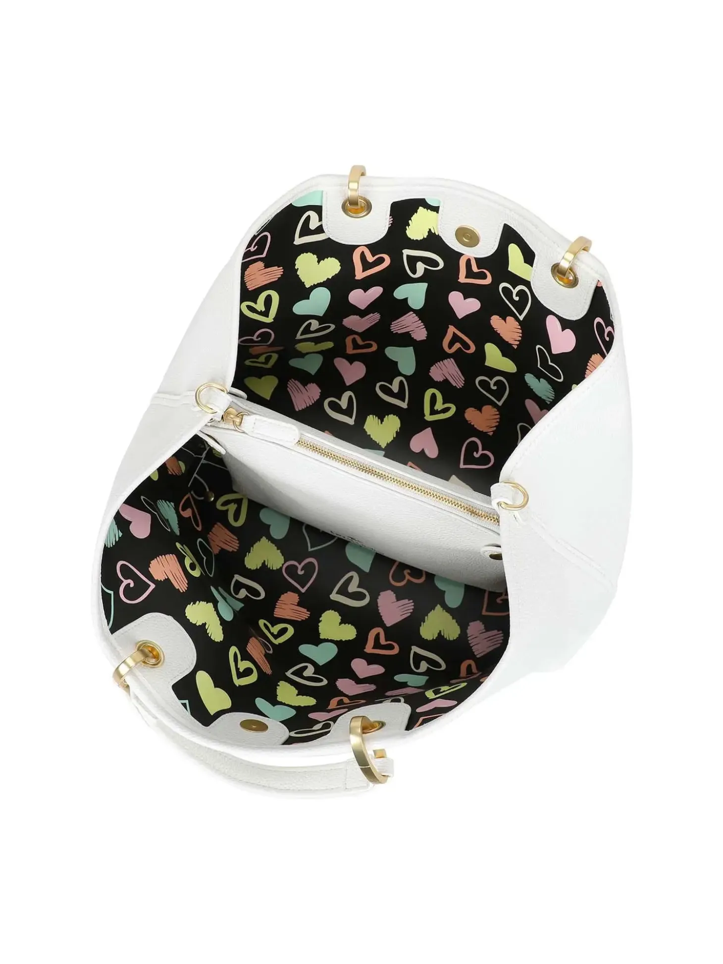 BORSA A MANO DONNA - BRACCIALINI BIANCO - B18840-YY
