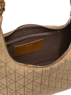 BORSA A MANO DONNA - CALVIN KLEIN MARRONE - LV04F3635G