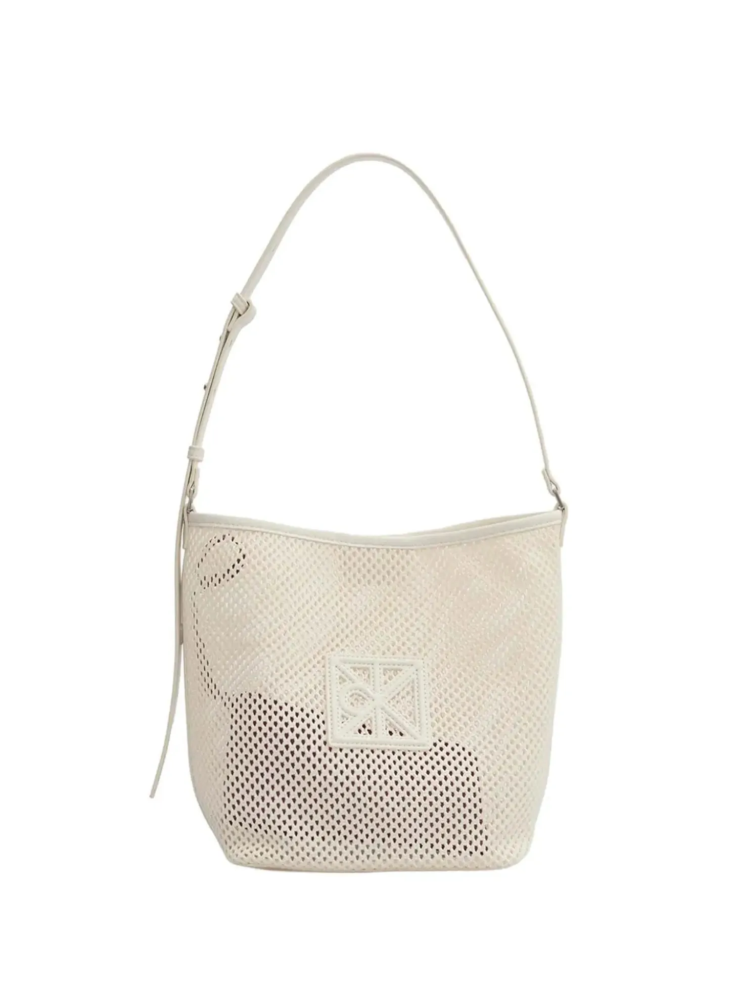BORSA A MANO DONNA - CALVIN KLEIN BIANCO - LV04F3423G