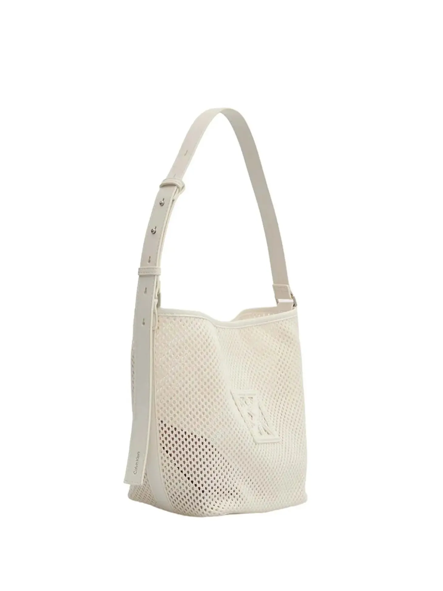 BORSA A MANO DONNA - CALVIN KLEIN BIANCO - LV04F3423G