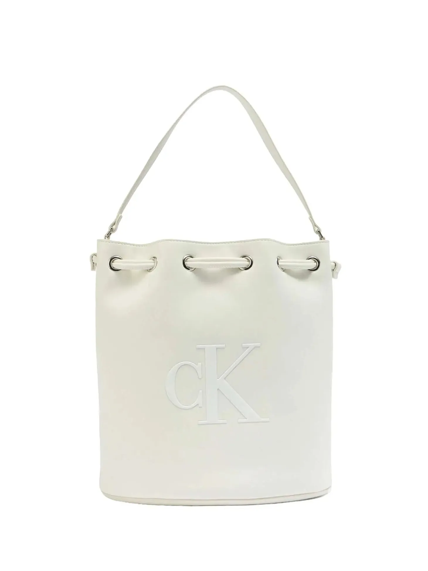 BORSA A MANO DONNA - CALVIN KLEIN BIANCO - LV04F3232G