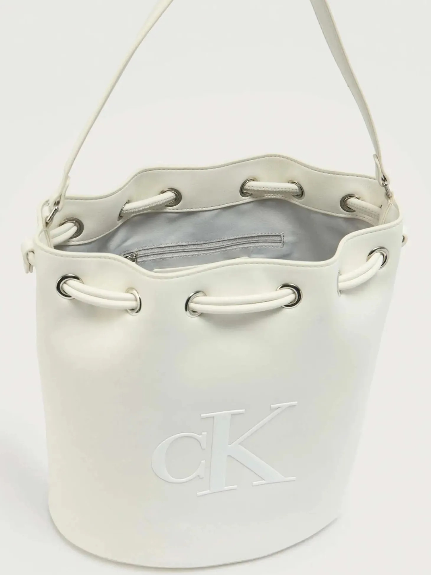 BORSA A MANO DONNA - CALVIN KLEIN BIANCO - LV04F3232G