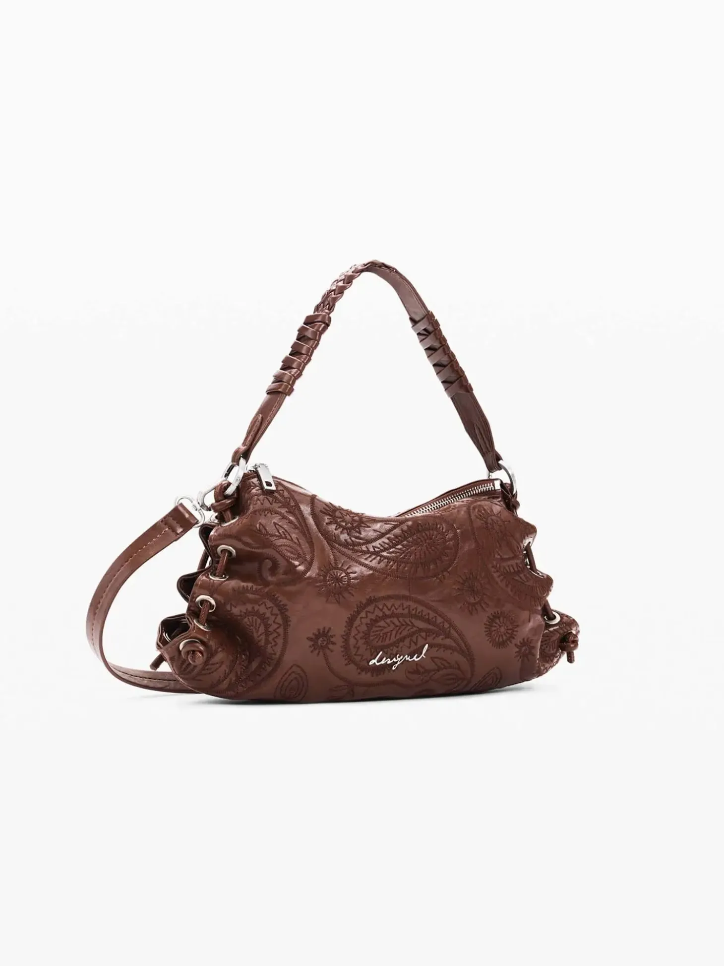 BORSA A MANO DONNA - DESIGUAL MARRONE - 26WAXP91