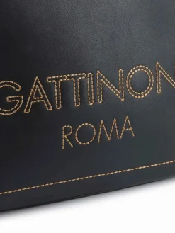 BORSA A MANO DONNA - GATTINONI ROMA NERO - BINIA8446WVP