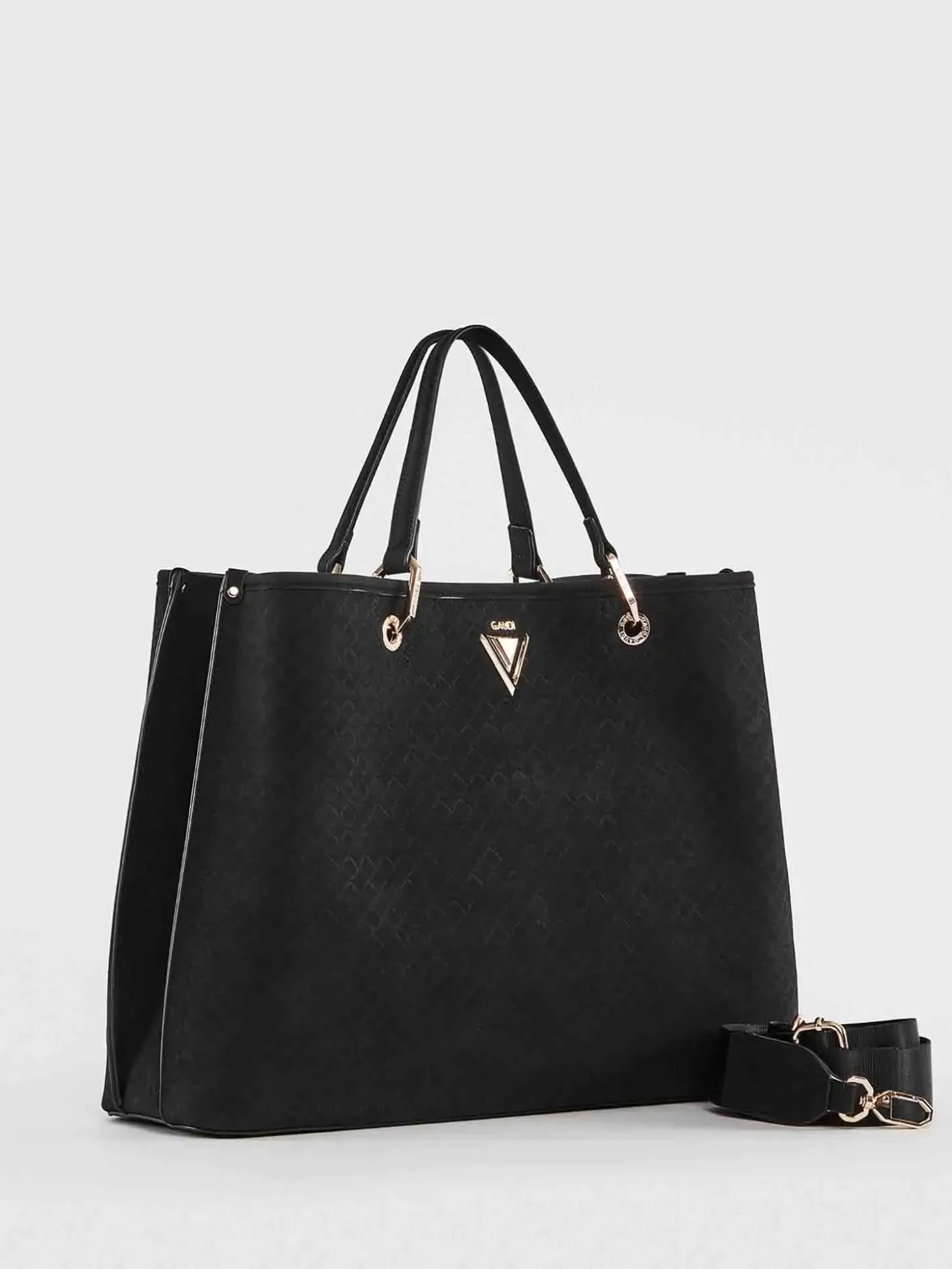 BORSA A MANO DONNA - GAUDI NERO - V6AI-12970