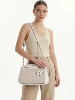 BORSA A MANO DONNA - GUESS BIANCO - HWJP99 02060