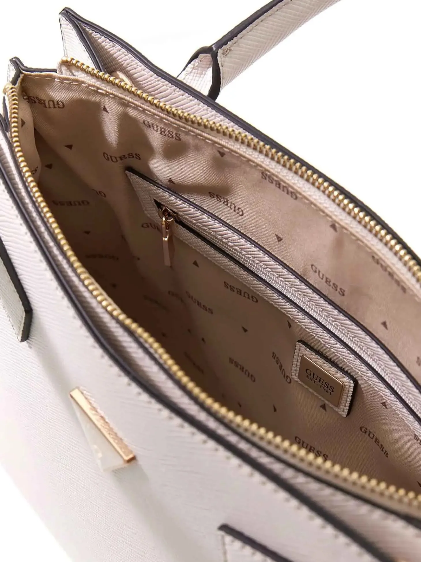BORSA A MANO DONNA - GUESS BIANCO - HWZG80 91060
