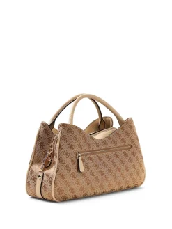 BORSA A MANO DONNA - GUESS MARRONE - HWJG83 62060