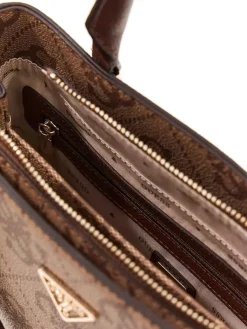 BORSA A MANO DONNA - GUESS MARRONE - HWSO96 72050