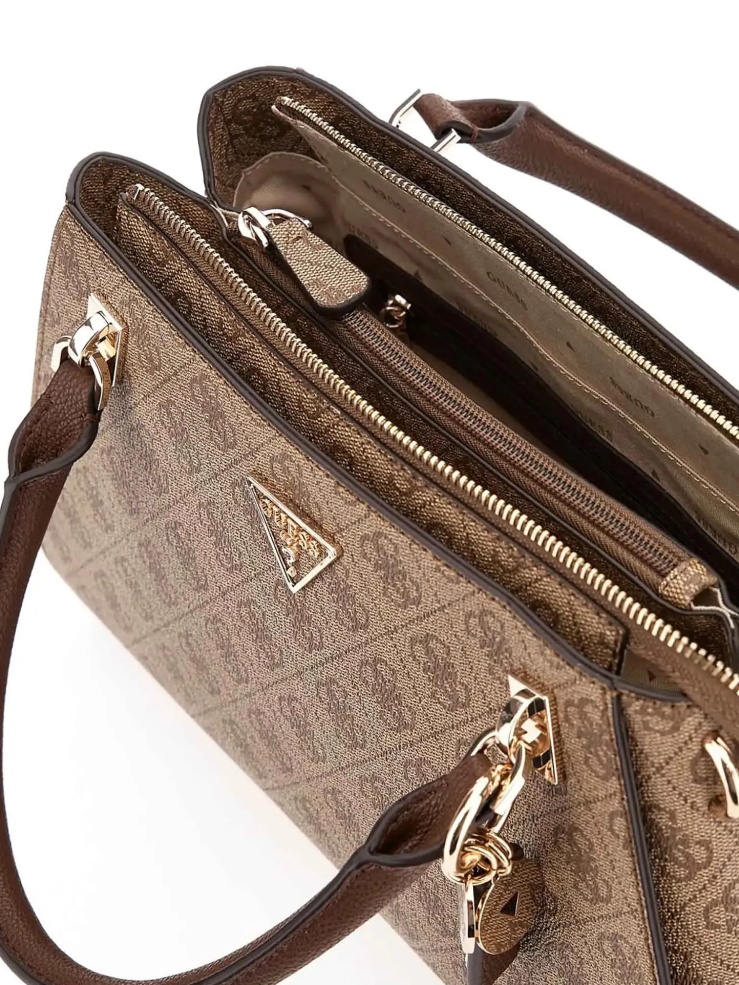 BORSA A MANO DONNA - GUESS MARRONE - HWBG96 72070