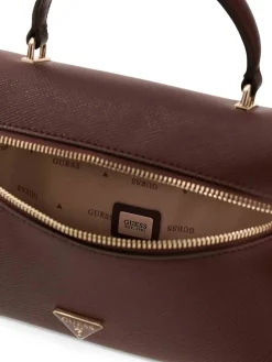 BORSA A MANO DONNA - GUESS MARRONE - HWZG22 27770