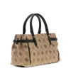 BORSA A MANO DONNA - GUESS MARRONE-NERO - HWJP22 31050