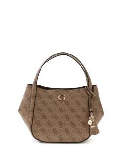 BORSA A MANO DONNA - GUESS MARRONE - HWSG97 56050