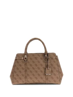 BORSA A MANO DONNA - GUESS MARRONE - HWSG99 17060