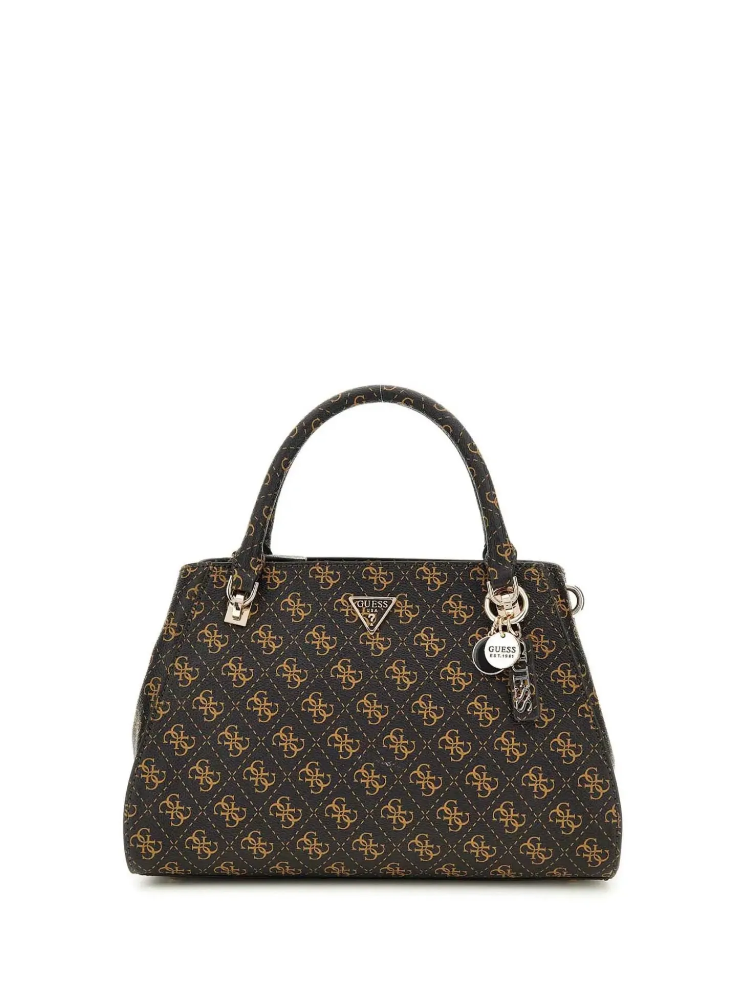 BORSA A MANO DONNA - GUESS MARRONE - HWQG96 72070