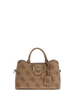 BORSA A MANO DONNA - GUESS MARRONE - HWOS99 24060