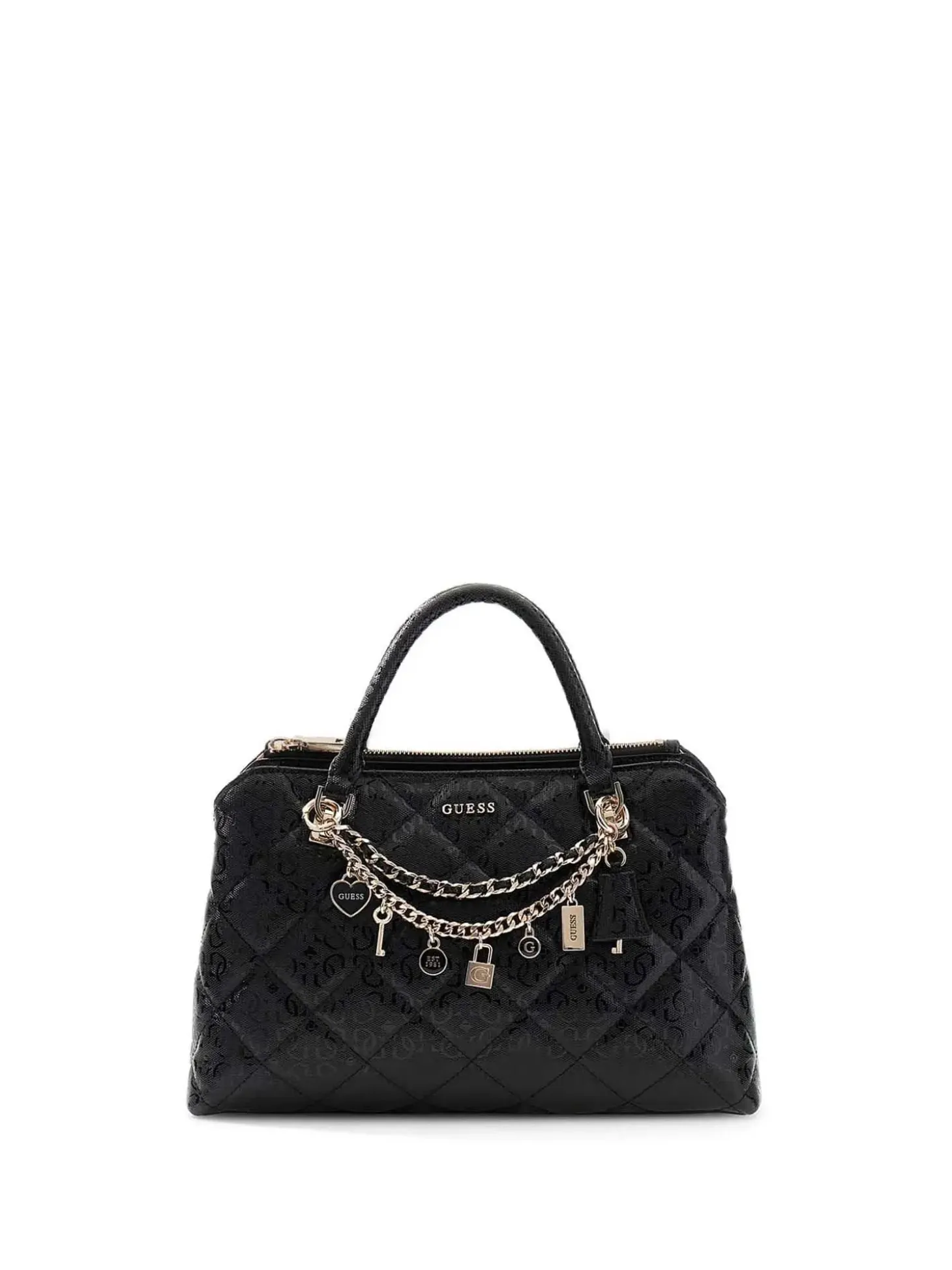 BORSA A MANO DONNA - GUESS NERO - HWGG99 12060