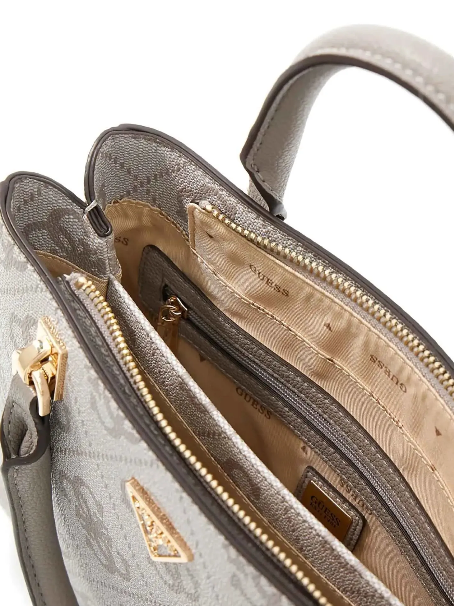 BORSA A MANO DONNA - GUESS TAUPE - HWSO96 72050