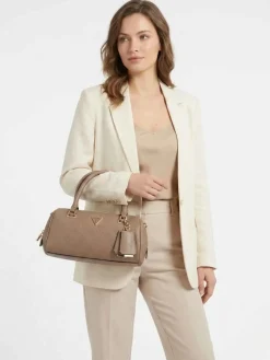 BORSA A MANO DONNA - GUESS TAUPE - HWPD98 88080
