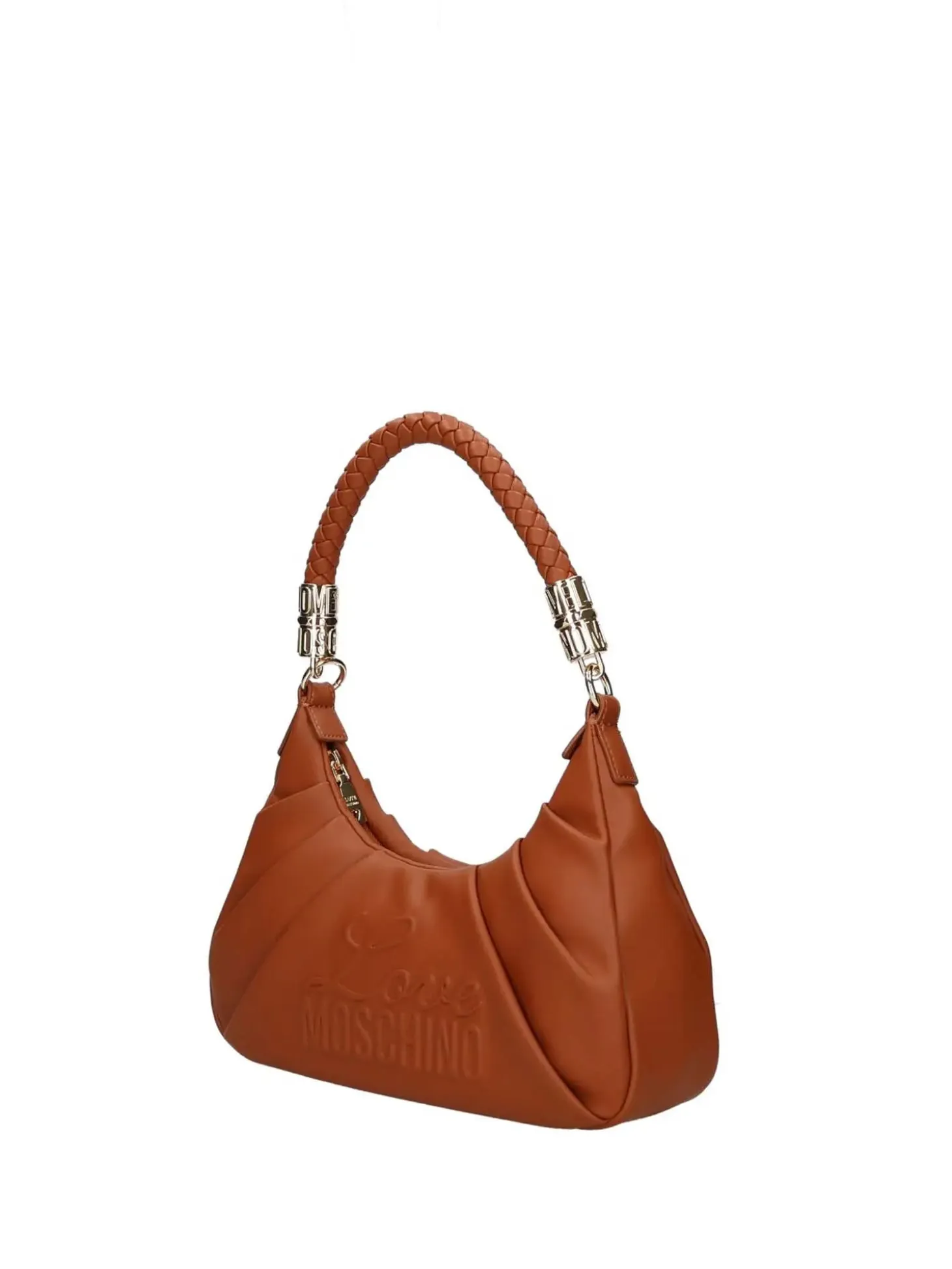 BORSA A MANO DONNA - LOVE MOSCHINO MARRONE - JC4223PP0OKA0