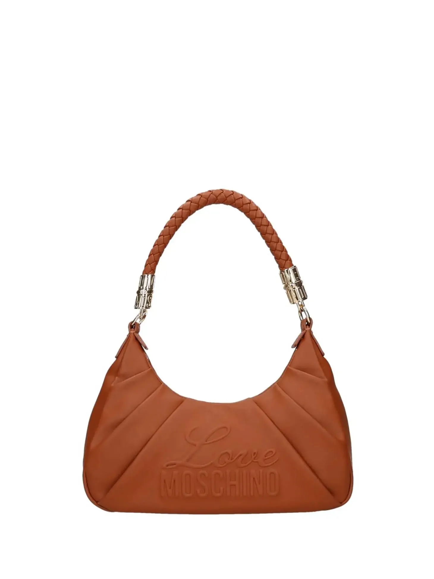 BORSA A MANO DONNA - LOVE MOSCHINO MARRONE - JC4223PP0OKA0