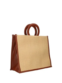 BORSA A MANO DONNA - LOVE TO LOVE MARRONE - LTL-106