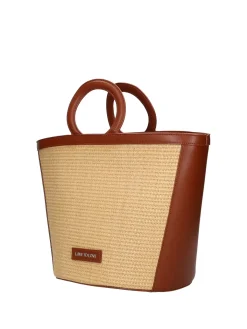 BORSA A MANO DONNA - LOVE TO LOVE MARRONE - LTL-107